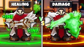 Silas Kit Heal vs Damage - Which Is BETTER? (Roblox Bedwars)