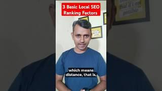 3 Basic Local SEO Ranking Factors #guddukumar #localseo #ranking