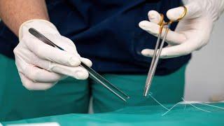 Viral Suture Surgeon #SurgicalSkills #SurgicalEducation