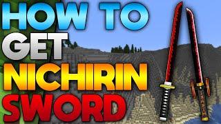 How To Get Nichirin Sword In Demon Slayer Mod Minecraft 1.16.5 - Minecraft Anime Mods (2022)