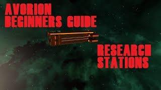 Avorion Beginners Guide : What can you do at Research Stations?