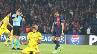 PSG-DORTMUND 0-1 DEMI FINAL RETOUR DE LIGUE DES CHAMPIONS.  RÊVE BRISÉ....