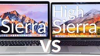 macOS Sierra vs High Sierra, HFS+ vs APFS