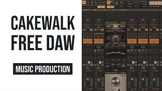 Cakewalk FREE music production DAW (In Hindi)