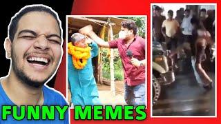 Reacting To Funny Indian Memes (ANGRY PEOPLE EDITION)
