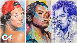 Tiktok Drawing Harry Styles