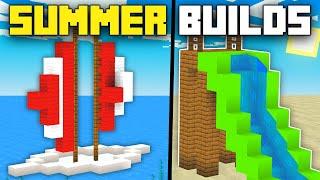 15 Best Summer Build Ideas in Minecraft!