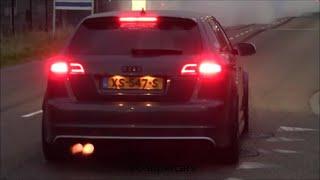 750HP Audi RS3 8J SportBack - CRAZY Launch Controls, Accelerations & HUGE FLAMES!