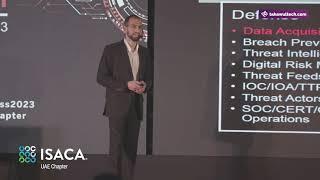 Ahmad Halabi Talk at Cyber Security Congress & ISACA - Actionable Threat Intelligence by Resecurity