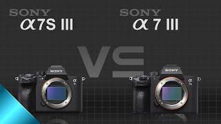 Sony alpha a7S III vs Sony alpha a7 III