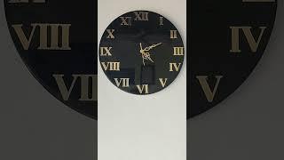 BURNED CLOCK 16"INCH