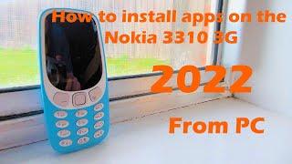 How to install apps on the Nokia 3310 3G (2022) (From PC)