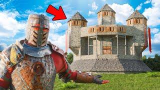 I Built the Smartest Medieval Castle Base in Rust..