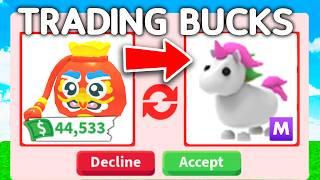 Trading BUCKS For PETS In Adopt ME!