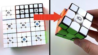 I just made a new cube out of a bunch of flagship speedcubes | Epic review at the end!!