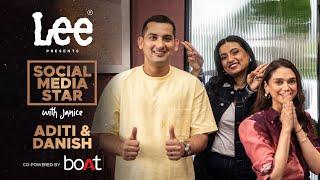 Social Media Star With Janice S06 | Ep 03 ft. Aditi Rao Hydari & @DanishSait