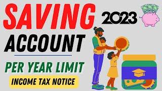 savings account transaction limit 2023-cash deposit limit in saving account