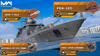 NEW! October Battlepass Ship! FGS-125 Quick Look And Full Gameplay | Modern Warships Alpha Test