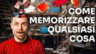 Come memorizzare VELOCEMENTE (3 tecniche infallibili)