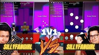 I 1V1 MYSELF ON FUNKY FRIDAY ( SillyFangirl vs SillyFangirl) BOTH SIDES !!!