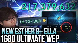 LOST ARK | "ELLA" NEW 1680 ESTHER 8++ WEAPON - FIRST LOOK!
