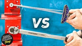 Old Beam Torque Wrench VS New Tools!  WINNER WILL SHOCK YOU!