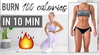 FAT BURNING CARDIO WORKOUT INTENSE & SWEATY HIIT