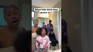 Daughter disrespects mom infront dad  #shorts