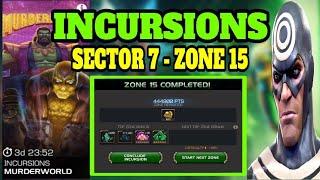 mcoc incursion saga sector 7 zone 15