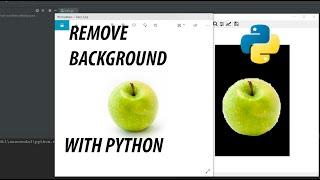 Remove Background from image with Python