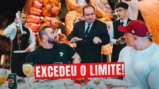 GIGA E BRANDÃO FORAM EXPULSOS DA CHURRASCARIA! | RAFAEL BRANDÃO