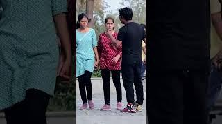 Funny Ignoring Prank on Girls 02 #prankshorts #bhasadpranks #funnyshorts