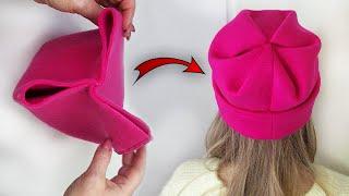 Sew this hat in 5 minutes / Sewing Tips and Tricks