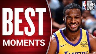 Lakers Rookie Bronny James' BEST Moments of the NBA 2K25 Summer League!