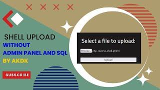Shell Upload Tutorial Without Admin Panel || Sql