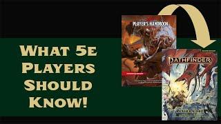 What DnD 5e Players Need to Know About Pathfinder!