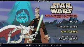 Opening To Star Wars Clone Wars Volume Two 2005 DVD