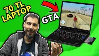 70 TL GTA AÇAN 2. EL LAPTOP! Böylesi Bit Pazarında Yok (Vice City Efsanesi)