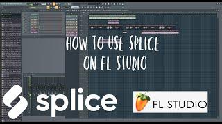 HOW TO USE SPLICE ON FL STUDIO TUTORIAL! // How to make a song on Fl Studio