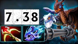 New Meta Jakiro Pysical Carry Daedalus Right Click Moonshard 24Kill Immortal 7.38 Patch