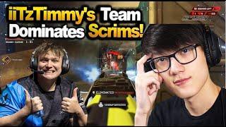 iiTzTimmy's Team Dominates ALGS Scrims!! Wxltzy Shows iiTzTimmy the Domination Meta!!