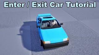 Unreal Engine Enter/Leave Car Tutorial