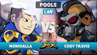 Cody Travis vs Monihalla - Pools - Brawlhalla World Championship 2023 - LAN 1v1