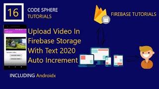 Upload video in Firebase Storage with text 2020