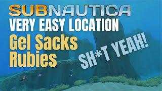 Easy Ruby & Gel Sack Farming Locations | Subnautica