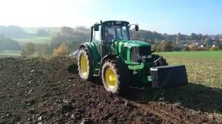 John Deere 6620 + 5 Schar Kuhn Vari Master 123