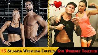 15 Wrestling Couples Stunning Gym Workout Together | Real-Life Partner Training Challenge