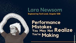 Performance Mistakes You Might Not Realize You Are Making | Lara Newsom