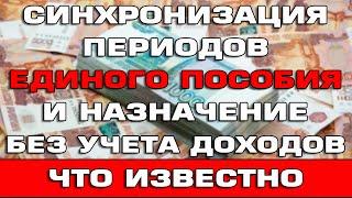 Синхронизация Единого пособия и назначение без учета доходов в 2025 году Что известно