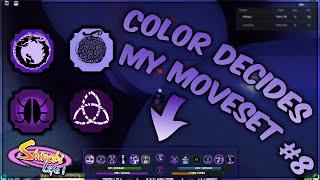 COLOR DECIDES MY MOVESET PART 8 | Shinobi Life 2